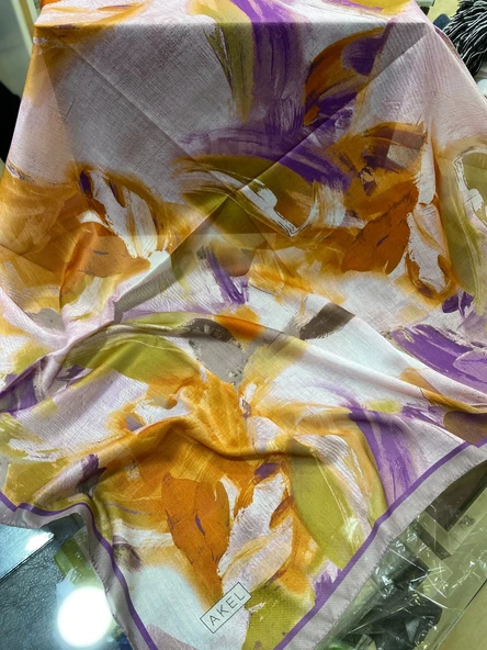 AKEL DİJİTAL SOFT EŞARP-2 0108 - Resim 2