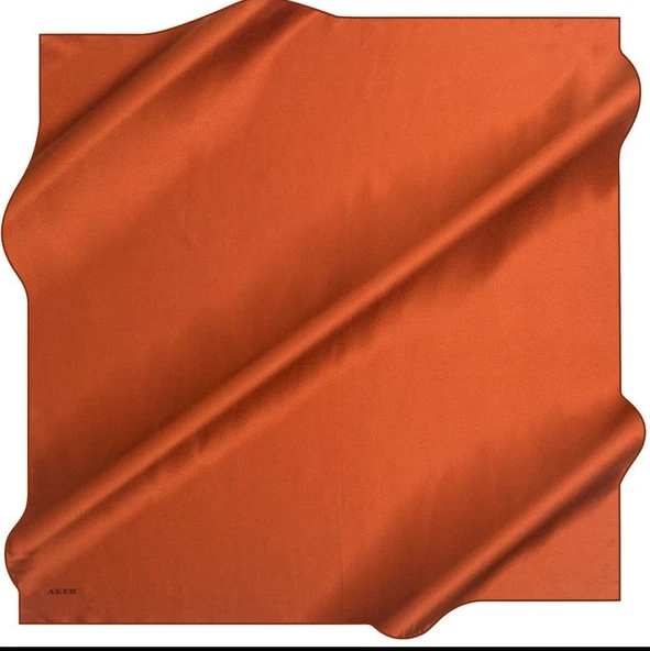 AKER DÜZ TAŞLANMIŞ İPEK EŞARP 7747758-365 ürün görseli 1