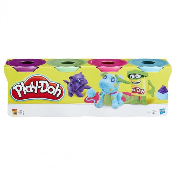 Play-Doh 4 lü Oyun Hamuru Canlı Renkler PlayDoh FIRSAT ÜRÜNÜ​ - 3