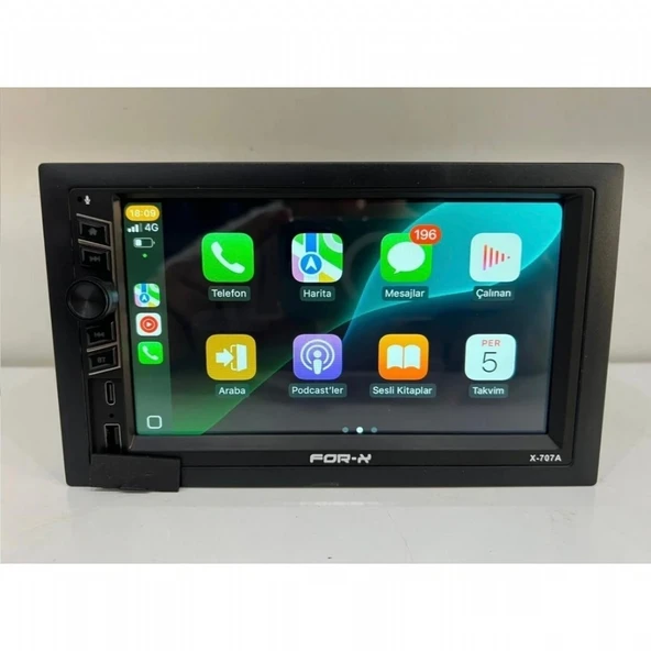 PTTAVM: X-707A UYUMLU ANDROİD 7 İNÇ DOUBLE TEYP 4/64 PRO
