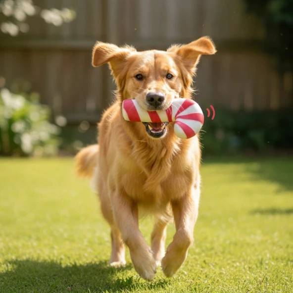 Sesli Baston Şeker Oyuncak - Resim 3