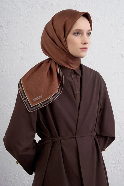 ARMİNE SURA İPEK EŞARP 25KA9401D01-38 - Resim 2