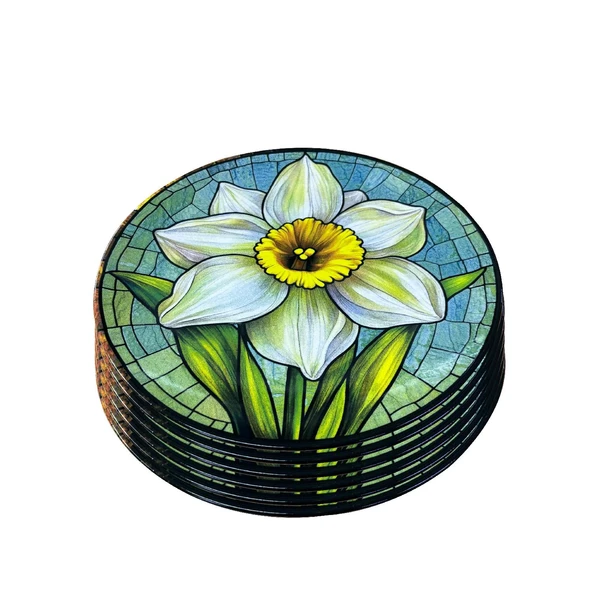 Seramik Servis Tabağı Dijital Baskılı Desen 6’lı Set Şık ve Dekoratif ürün görseli 1