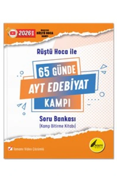 65 Günde AYT Edebiyat Kamp Kitabı Ve Başarı Zinciri Rehberim ürün görseli 1