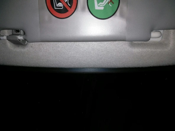 Fiat Panda 169 Güneşlik Ayak Aparatları 1 er Adet- 2336421 - Resim 4