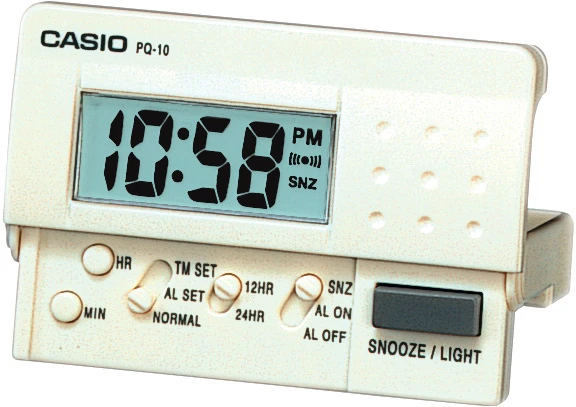 Casio PQ-10-7R Masa Saati ürün görseli 1