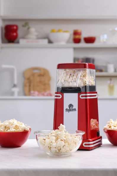 Retro Popcorn Makinesi Küçük ürün görseli 1