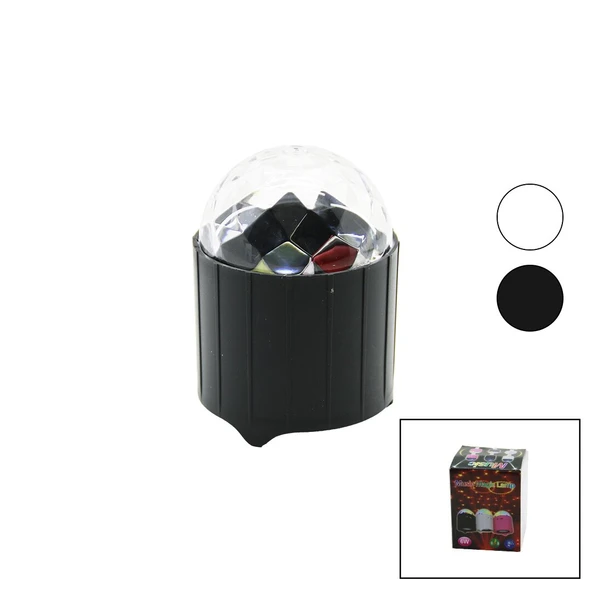 MİNİ HOPARLÖR SPEAKER IŞIKLI - GECE LAMBASI TYPE-C ŞARJLI 6W  BR-037 (5284) ürün görseli 1