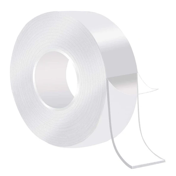 Ultra Güçlü Çift Taraflı 2 mt x 3 cm Çift Taraflı Nano Bant (2818) ürün görseli 1