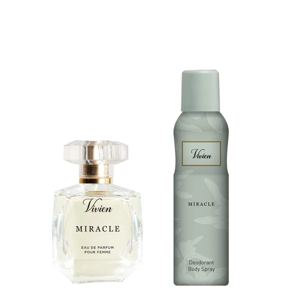 Vivien Miracle Kadın Parfüm 100 ml ve Deodorant 150 ml Seti ürün görseli 1