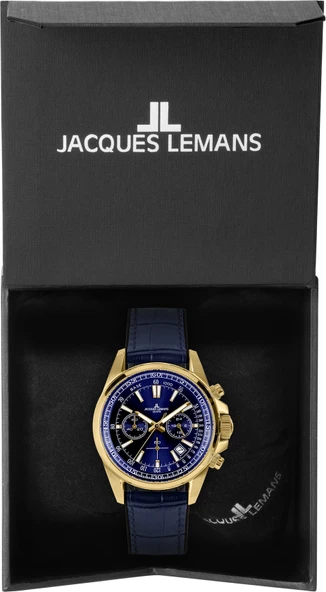 JACQUES LEMANS LIVERPOOL 1-2117G ERKEK KOL SAATİ - Resim 3