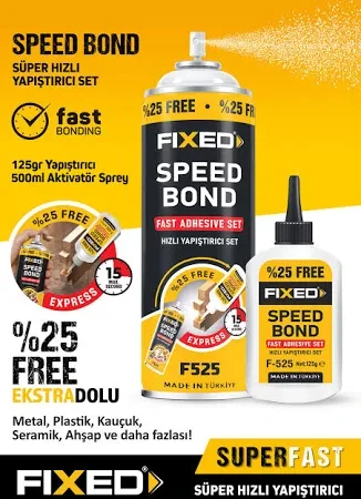 FIXED PROFESYONEL HIZLI YAPIŞTIRICI 500+125 - Resim 2