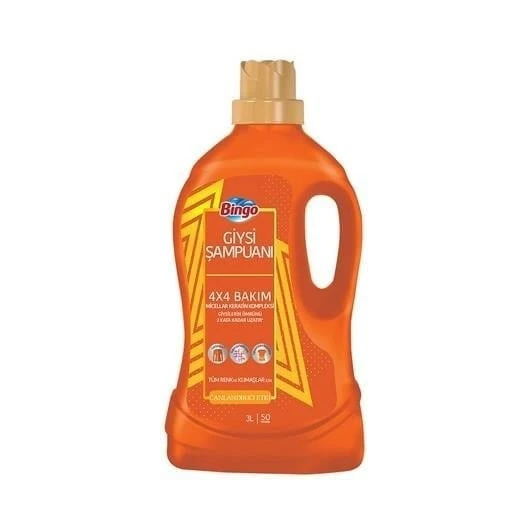 Bingo Giysi Şampuanı Canlandırıcı Etki 3 Litre - Resim 2