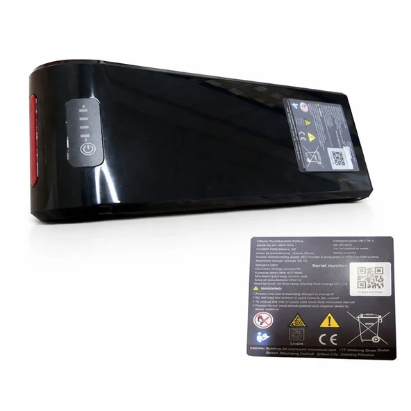 APE RYDER JAMBO ELEKTRİKLİ BİSİKLET ORİJİNAL AKÜ 48V 7.8 Ah ürün görseli 1