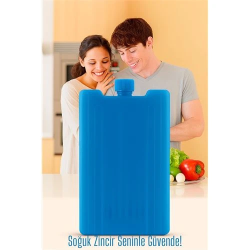 Buz Aküsü 400 gr | Gıda, İlaç ve PiknikSoğutma İçin | Tekrar Kullanılabilir ürün görseli 1