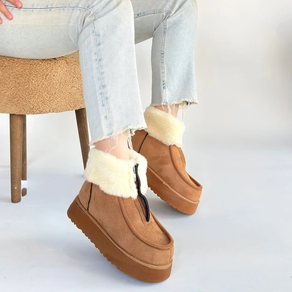 Zinya Taba Süet Bot - Resim 4