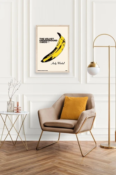 Andy Warhol Ahşap Çerçeveli Tablo - Resim 2