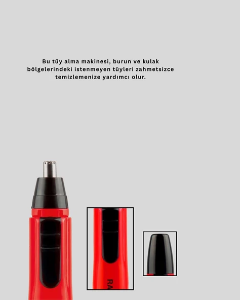 Pilli Kulak Burun Tüy Temizleyici Raks - Resim 3