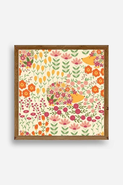 Kirpi Ahşap Çerçeveli Tablo ürün görseli 1