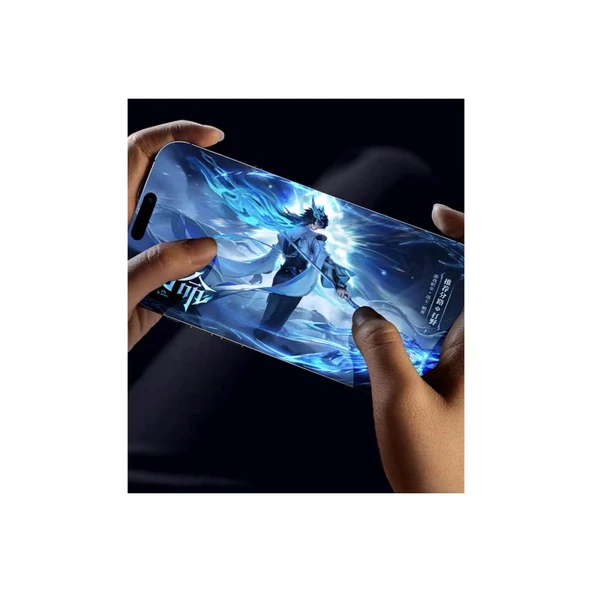 İphone 15 Pro Max Bilvis 0.18mm Plus Cam Ekran Koruyucu - Resim 2