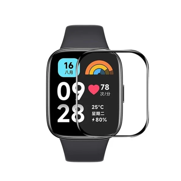 Xiaomi Redmi Watch 3 Active Polymer Nano Ekran Koruyucu - Şeffaf ürün görseli 1