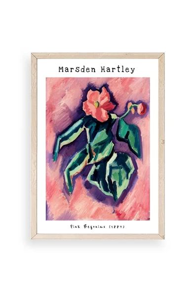 Marsden Hartley Ahşap Çerçeveli Tablo ürün görseli 1