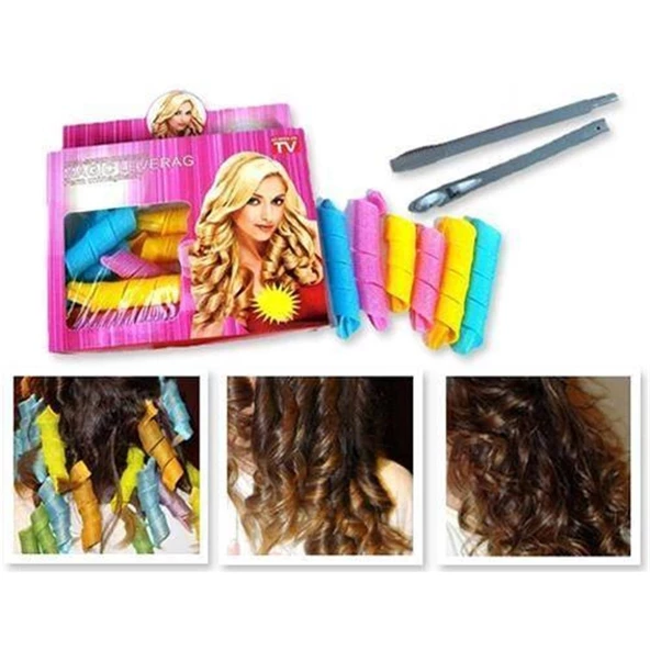 Pratik Kolay Saç Bigudi Seti Magic Leverage 18 Parça - 4