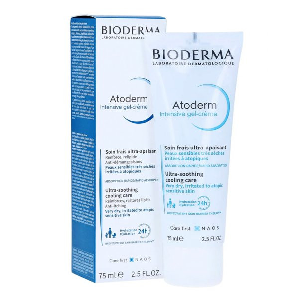 Bioderma Atoderm Intensive Gel Creme 75 ml. SKT:01/23