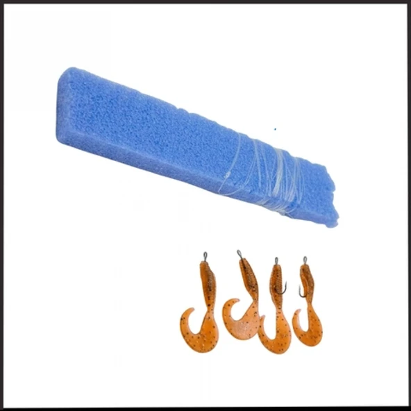 Uyguna-Yakala 4 İğneli Silikon Çapari Takım - Silikon Kurt Yemli-AK.176 ürün görseli 1