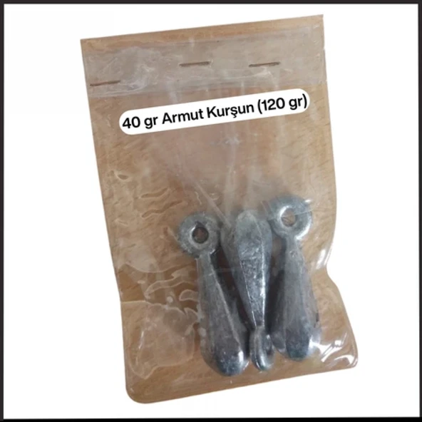 Uyguna-Yakala 40 gr Armut Kurşun (120 gr)-UN.095 ürün görseli 1