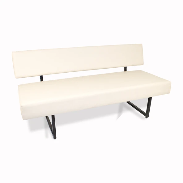 Pratik 3lü Kanepe (Deri) - Krem ürün görseli 1