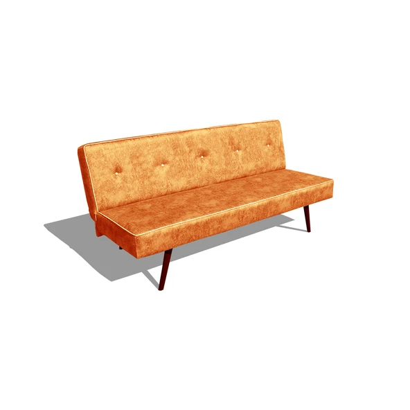 Best Yataklı Çelik İskelet Sünger Kanepe - Kiremit ürün görseli 1