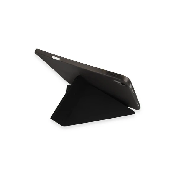 Huawei Honor Pad 9 Kılıf Kalemlikli Mars Tablet Kılıfı - Siyah - Resim 3