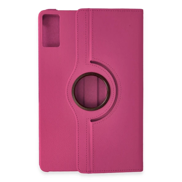 Xiaomi Redmi Pad Kılıf 360 Tablet Deri Kılıf - Pembe - Resim 2