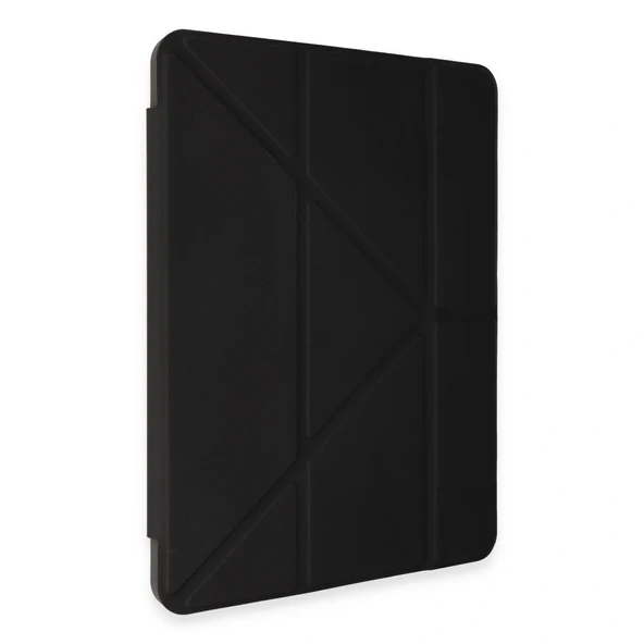 Huawei Honor Pad 9 Kılıf Kalemlikli Mars Tablet Kılıfı - Siyah - Resim 2