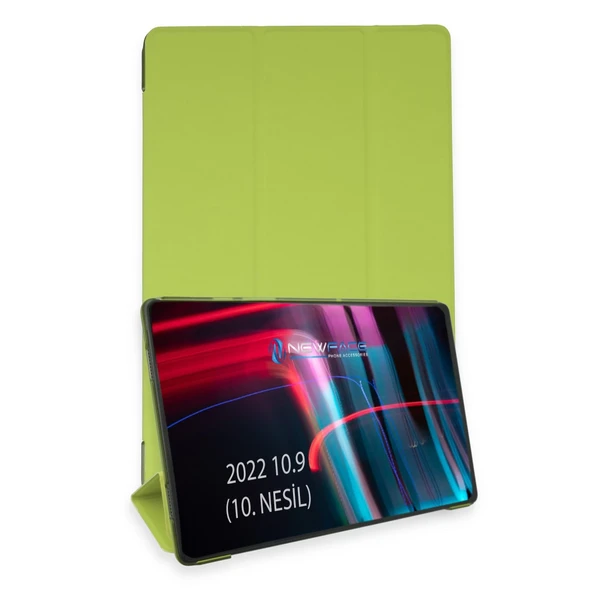 İpad 2022 10.9 (10.nesil) Kılıf Tablet Smart Kılıf - Açık Yeşil ürün görseli 1