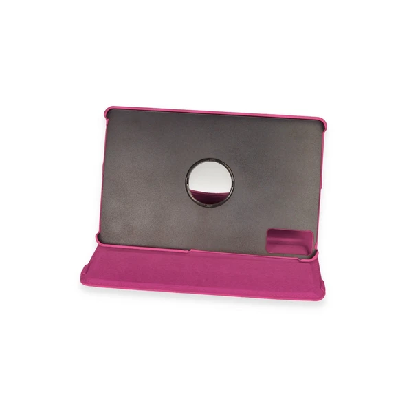 Xiaomi Redmi Pad Kılıf 360 Tablet Deri Kılıf - Pembe - Resim 3