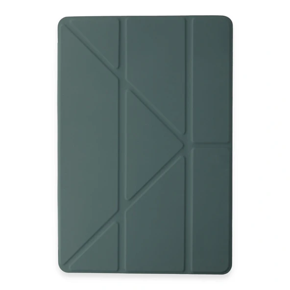 Huawei Honor Pad 9 Kılıf Kalemlikli Mars Tablet Kılıfı - Koyu Yeşil ürün görseli 1
