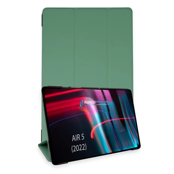 İpad Air 5 (2022) Kılıf Tablet Smart Kılıf - Koyu Yeşil ürün görseli 1