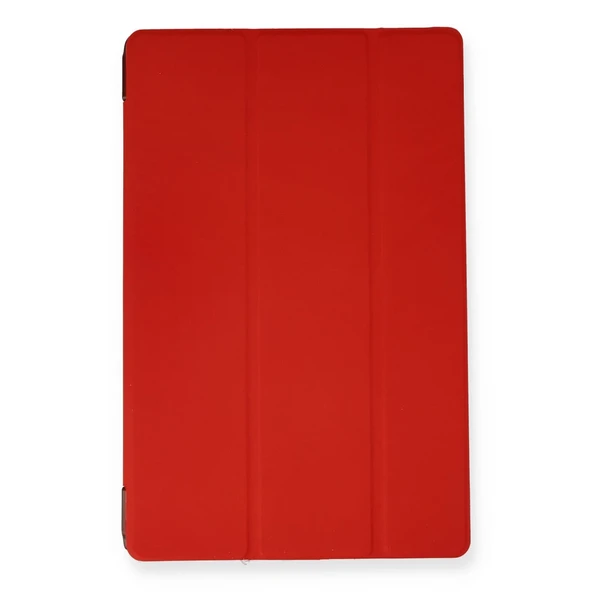 İpad Air 5 (2022) Kılıf Tablet Smart Kılıf - Kırmızı - Resim 2