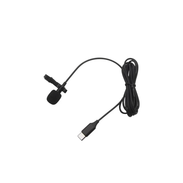Type-c 2 Metre Double Mikrofon - Siyah - Resim 3