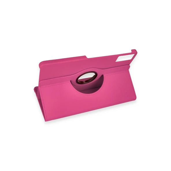 Xiaomi Redmi Pad Kılıf 360 Tablet Deri Kılıf - Pembe - Resim 4