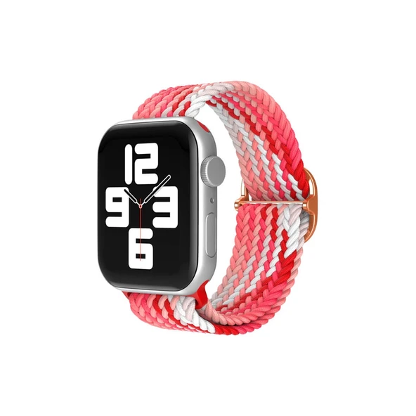 Apple Watch 38mm  Kordon - Pembe-kırmızı ürün görseli 1