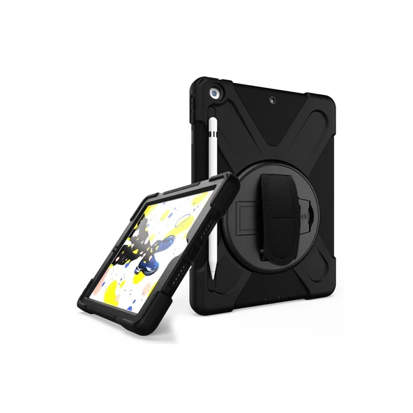 İpad Pro 13 (2024) Kılıf Amazing Tablet Kapak - Siyah - Resim 2