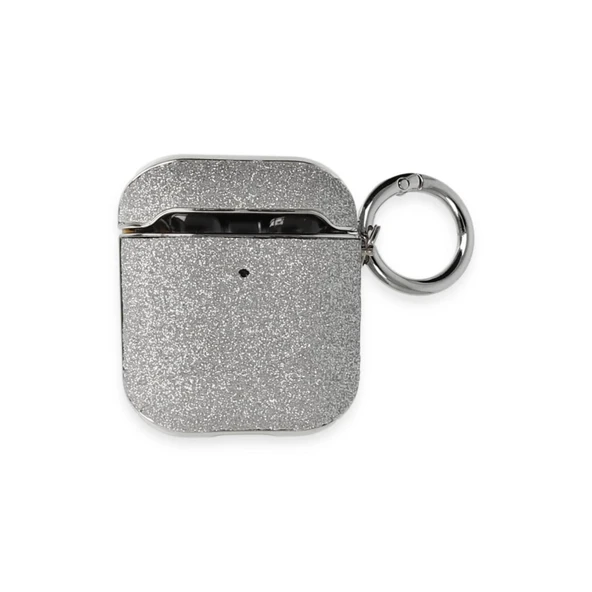 Airpods 2 (2.nesil) Spell Simli Kılıf - Gümüş - Resim 2
