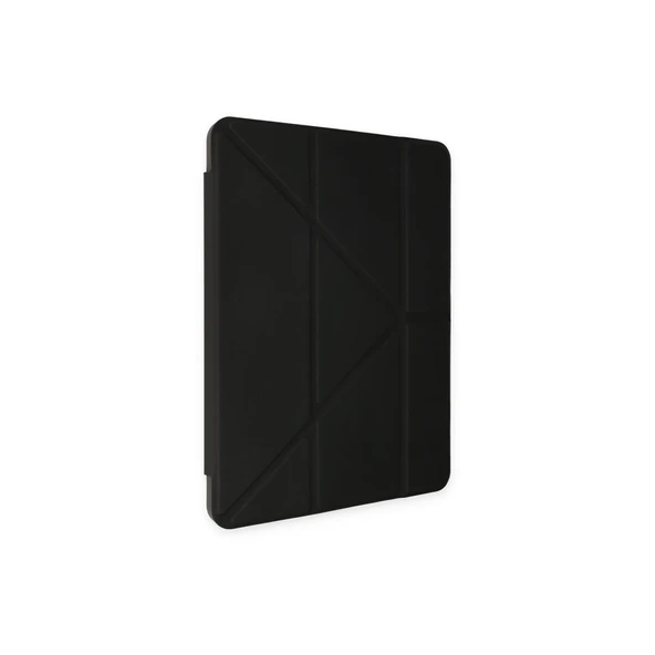 İpad Pro 11 (2024) Kılıf Kalemlikli Mars Tablet Kılıfı - Siyah - Resim 4