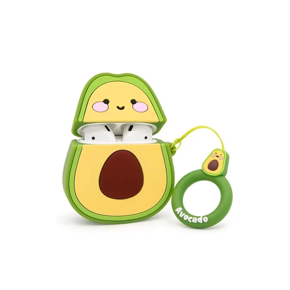 Airpods 3 (3.nesil) Karakter Silikon - Desen 4 - Resim 2