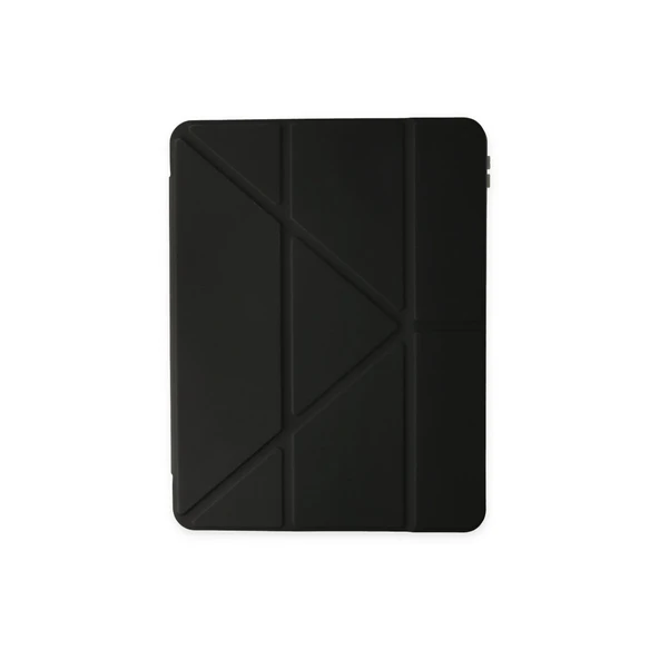 İpad Pro 11 (2024) Kılıf Kalemlikli Mars Tablet Kılıfı - Siyah - Resim 3