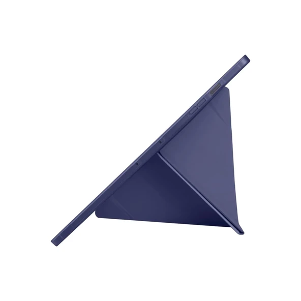 İpad Pro 11 (2024) Kılıf Kalemlikli Hugo Tablet Kılıfı - Lacivert - Resim 2