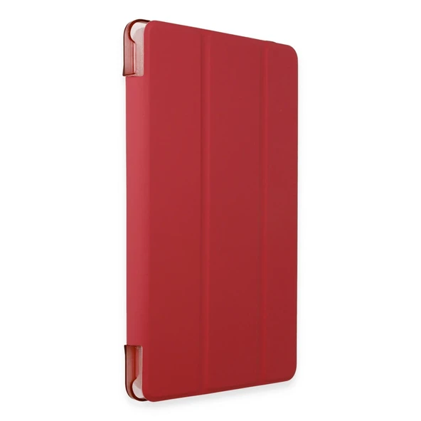 Huawei Matepad 11.5 Kılıf Tablet Smart Kılıf - Kırmızı - Resim 2
